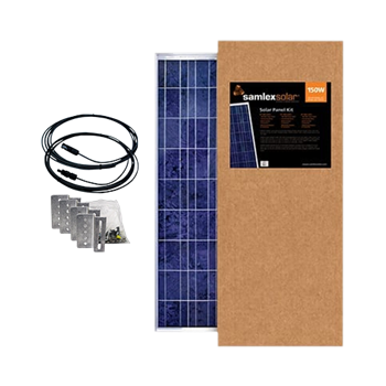 Samlex SSP-150-KIT 150Watt Solar Charging Kit w/ Cable & Mounting Hardware