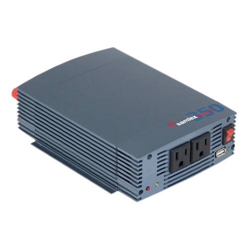 Samlex SSW Series SSW-350-12A 350Watt 12VDC 115VAC Pure Sine Wave Inverter w/ USB Charging Port