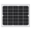 SLD Tech ST-10P-12 10Watt 30 Cells 12VDC BoW Monocrystalline 30mm Silver Frame Solar Panel