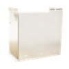 Ameresco TGPL-8-PC Aluminum NEMA 3R 8 Battery Ground Mounted Enclosure w/ White Powder Coat Finish