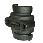 Bearing Cap w/ Zerk for 1" Square Harrow Axle