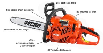 Echo CS-310 Chainsaw 30.5cc 5 Year Warranty