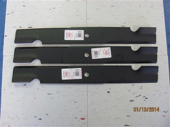 3 REPLACEMENT USA BLADES- BAD BOY 038-2007-00 EXMARK 103-2530 TORO 105-7718-03