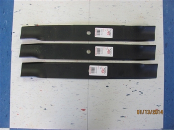 3 USA BLADES-HUSQVARNA SNAPPER KEETS 539-10-17-33 539101733- HUSTLER 795252 61"