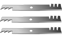 Set of (3) Exmark Commercial 20-1/2" Mulcher Blades