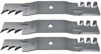 SET OF (3) 18 1/2" COMMERCIAL MULCHING BLADE