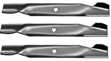 SET OF 3 AYP BLADES 17-3/8" 5 POINT STAR