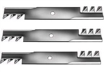 SET OF 3 20 1/2" COMMERCIAL MULCHING BLADE