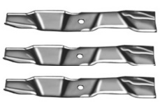 Set of 3 Exmark 16-1/4" Heavy Duty Mulcher Blades