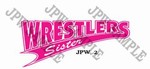 WRESTLERS SISTER PINK LOGO