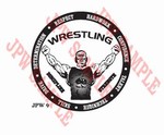 WHAT IT TAKES TO BE WRESTLER . BLACK LOGO