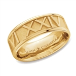 Wide Numeros™ Ring 14K Yellow or White