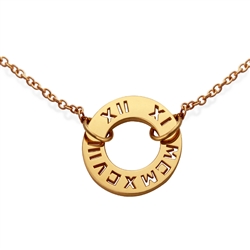 Numeros™ Circle Pendant -18K Yellow