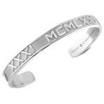 Numeros™ Cuff Bracelet - Sterling Silver