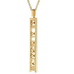 Numeros™ Ladder Pendant - 18K Yellow