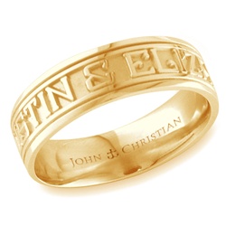 Wide Expres™ Ring - 14K Yellow or White