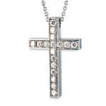 Hidden Treasures™ Diamond Cross - 14K White