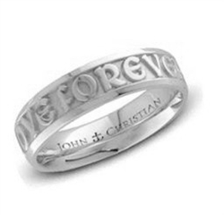 Medium Posey™ Ring - Platinum