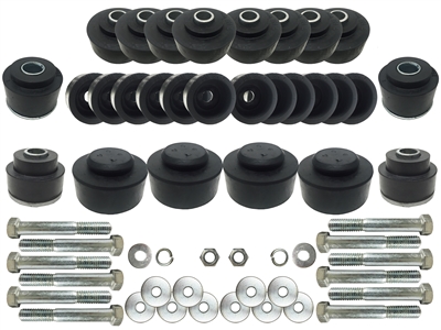 1968- 1972 GM Convertible Body Mount Kit, Bushings & Hardware