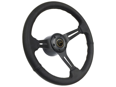 Auto Pro USA , Volante , Ford , Falcon , Steering , Wheel , Auto Pro USA , Black , Sport , reproduction , Kit , 6 bolt , deluxe , suede , 1965 , 1066 , 1967 , 1968 , 1969 , 1970 ,