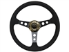 1965 - 1970 Ford Falcon Suede Steering Wheel Gold Kit