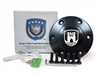 S6 Black Horn Button with Castle Emblem