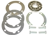 Muncie Front Bearing Upgrade Kit, M6307NR, Spacer 4 Bolts with Gaskets, 18-410-025