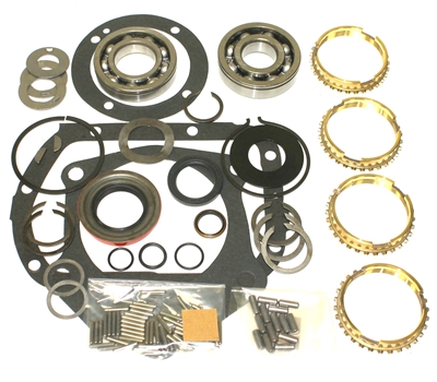 Saginaw 4 Speed Bearing Kit with Synchro Rings, BK115WS