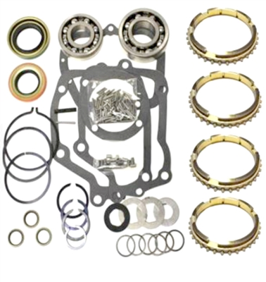 Muncie M21 M22 4 Speed Bearing Kit with synchro rings, BK116WS | Allstate Gear