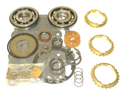 T15 International 3 Speed Bearing Kit with Synchro Rings, BK121IWS | Allstate Gear