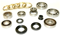 K4F S20 SG8 S40 Honda 5 Speed Transmission Bearing Kit with Synchro Rings, BK386WS