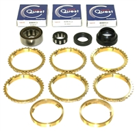 NV1500 GM S10 Isuzu Hombre with 2.2 Liter Engine Bearing Kit with Synchro Rings, BK416WS
