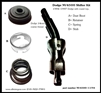 NV4500 Shifter Stub Kit, Dodge, NV4500-119B - Dodge Transmission Parts