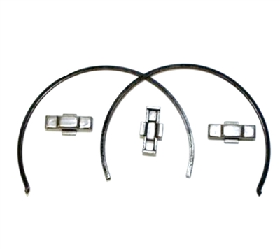 Borg Warner WC T45, T5 3-4 Key and Spring kit 2 wires 3 keys, T5WC-K3