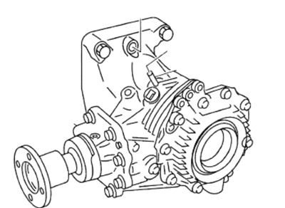 Reman Nissan Murano Transfer Case TY20A-1 Replacement Part