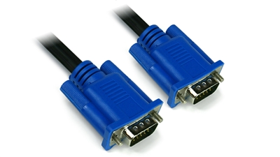 VGA to VGA CABLE - M/M, 1 ft.