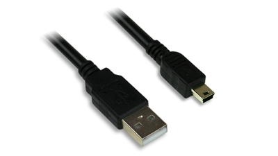 MINI USB (B) to USB (A) CABLE - M/M, 6 ft.