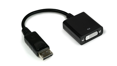 DISPLAYPORT (M) to DVI (F) CABLE - 8 in.