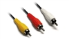 Triple RCA Cable - M/M, 5 ft.