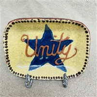 Small Unity Plate $30