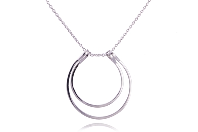 HALF CIRCLE NECKLACE