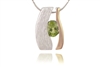 TWO-TONE PERIDOT NECKLACE