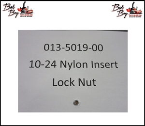 10-24 Nylon Insert Locknut Zinc, Bad Boy Part# 013-5019-00