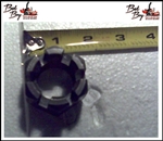 1-14 Hex Castle Nut Plain - Bad Boy Part # 013-7004-00