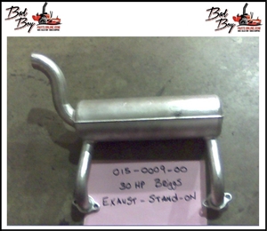 Exhaust-Stand On-30hp Briggs - Bad Boy Part # 015-0009-00