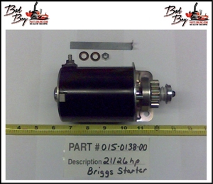 21/26hp Briggs Starter-693551 - Bad Boy Part # 015-0138-00