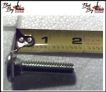 3/8 x 1 1/2 Carriage Bolt - Bad Boy Part # 018-4706-00