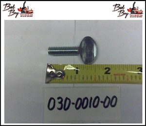 5/16-18 x 1 Thumb Screw Zinc - Bad Boy Part # 030-0010-00