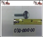 5/16-18 x 1 Thumb Screw Zinc - Bad Boy Part # 030-0010-00