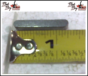 5MM X 1.25 Square Key - Bad Boy Part # 042-5012-00